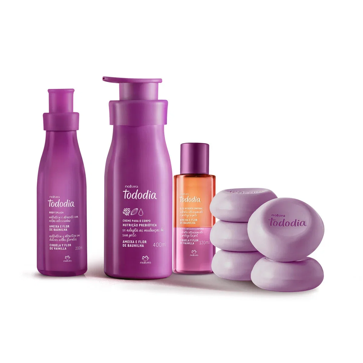 Kit Ritual Completo Tododia Ameixa e Flor de Baunilha — imagem 1