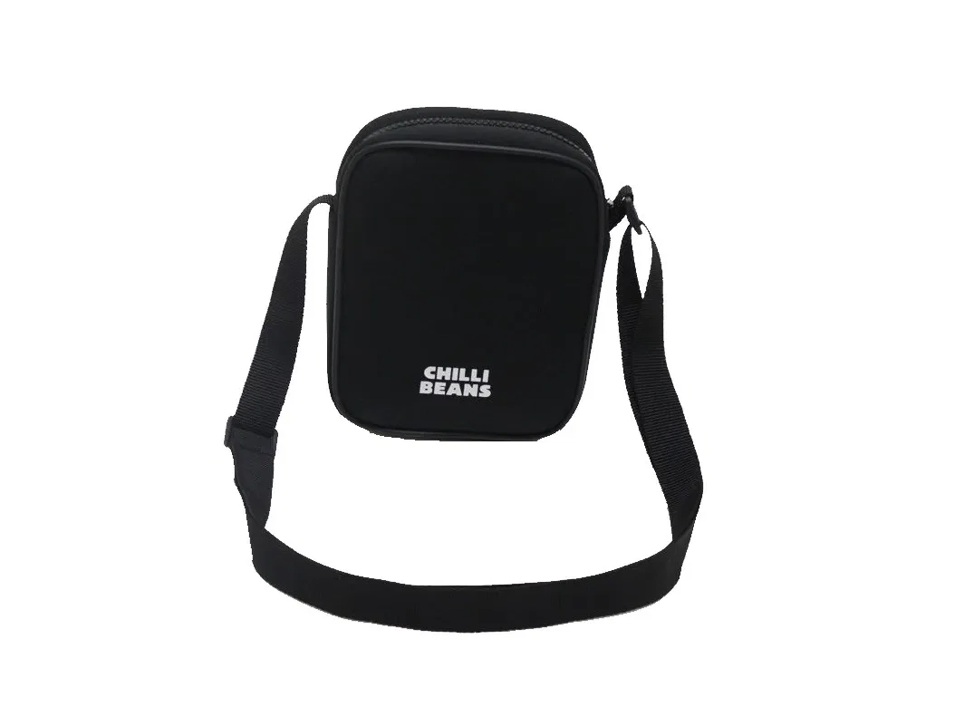 Bolsa Shoulder Unissex Chilli Beans Casual Preto
