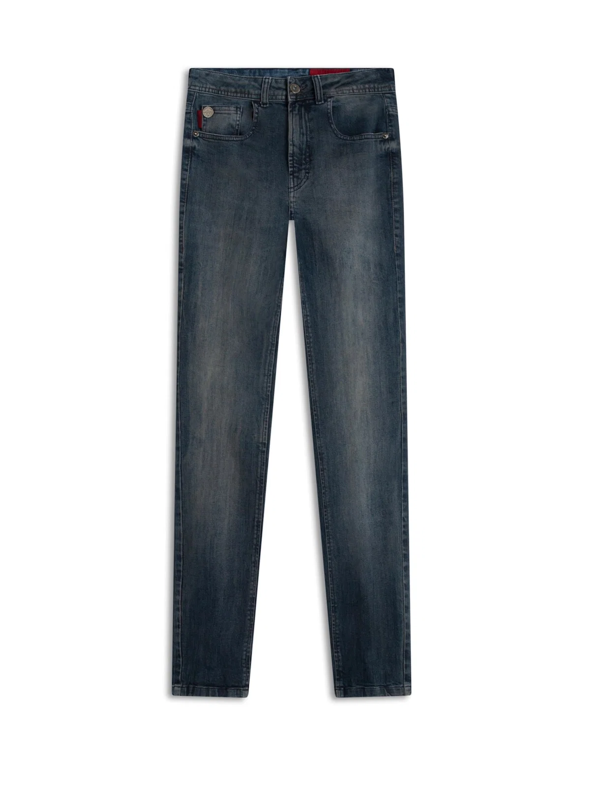 Calça High Comfort Stretch Gisele Lav.Escuro c Tie Dye — imagem 1