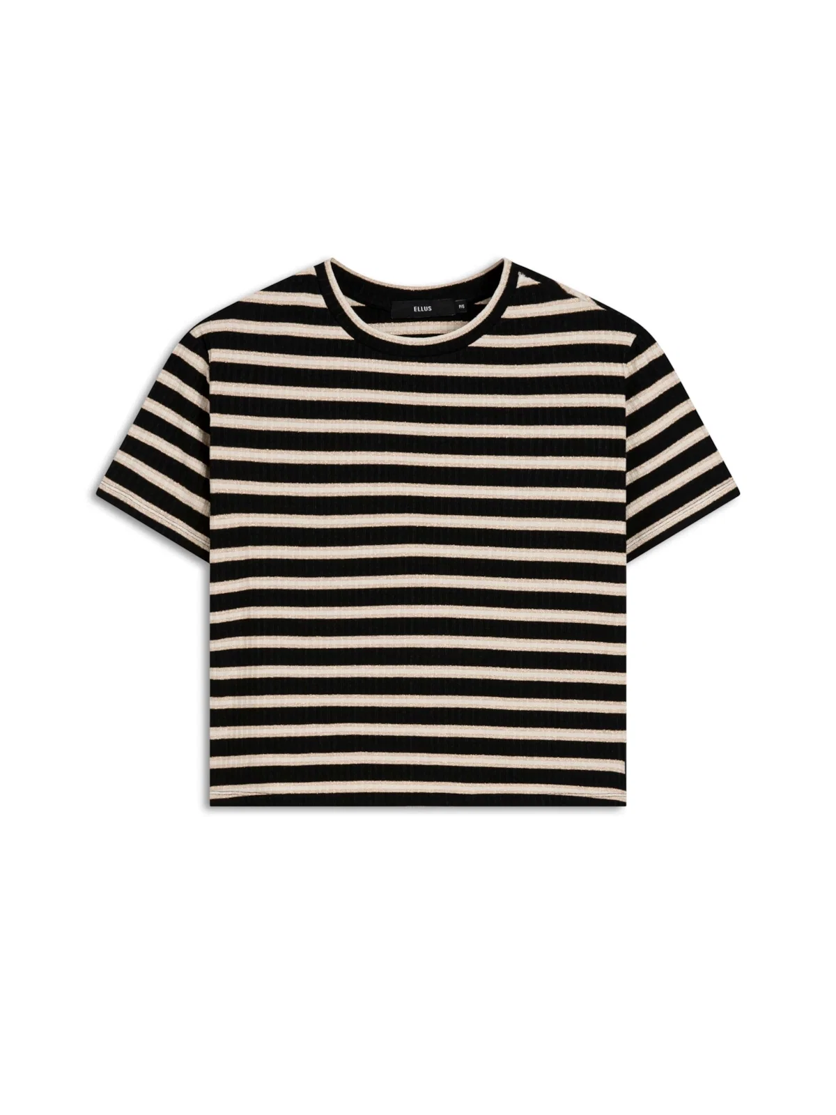 Blusa Rib Stripe Preto