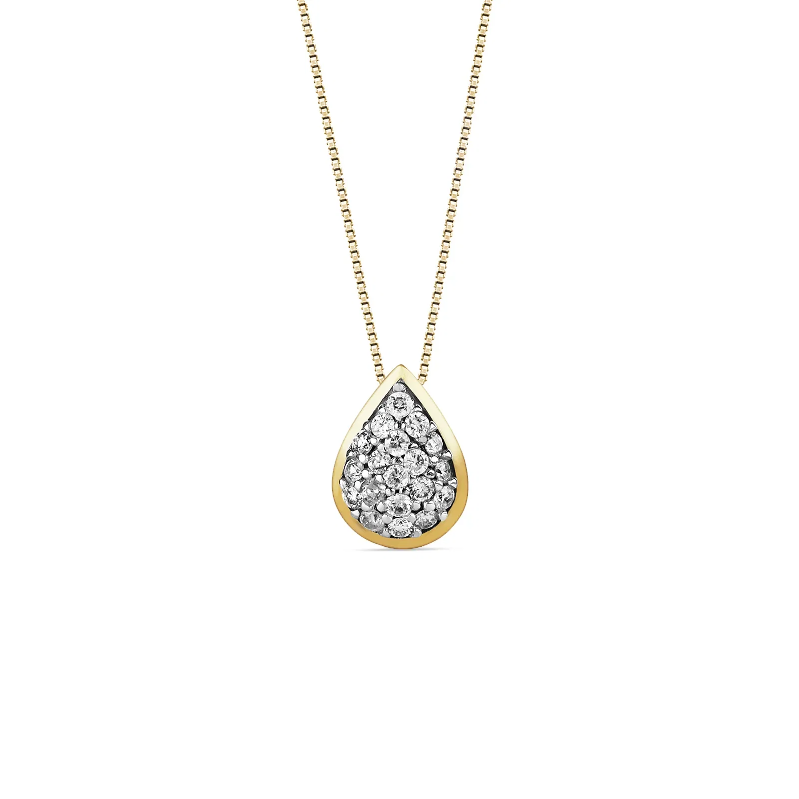 Pingente Icona em Ouro Amarelo 18k com Diamantes, 0,095ct — imagem 1