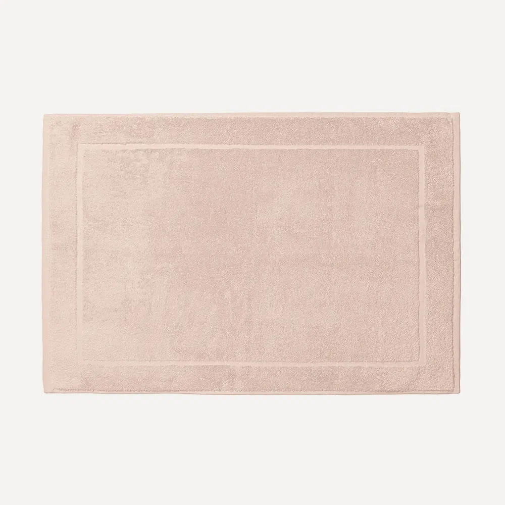 Toalha de Piso Fio Dupla Torção 100% Algodão Juliet Rosé