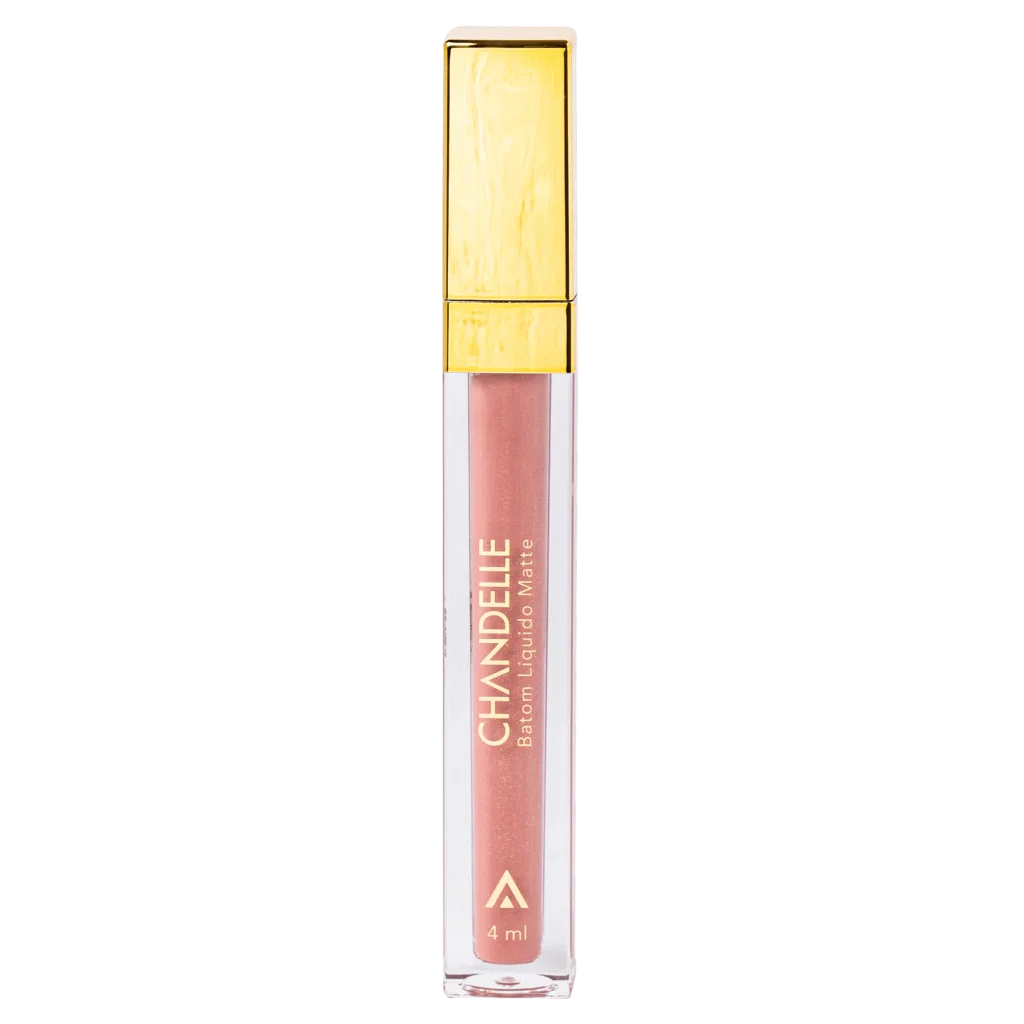 Batom Líquido Chandelle Matte Nude Metálico