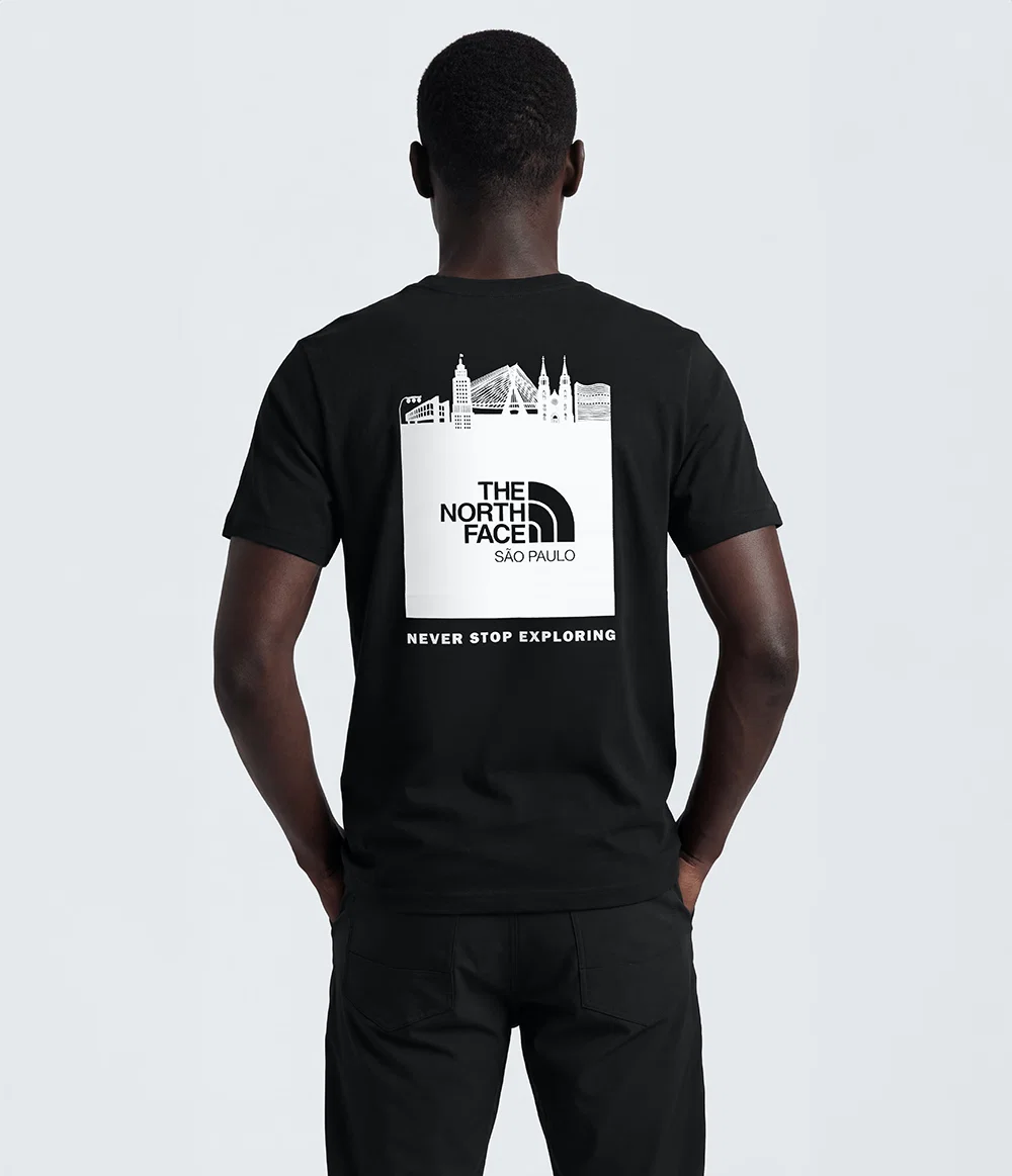 Camiseta Unissex Coordinate Tee SP TNF Black