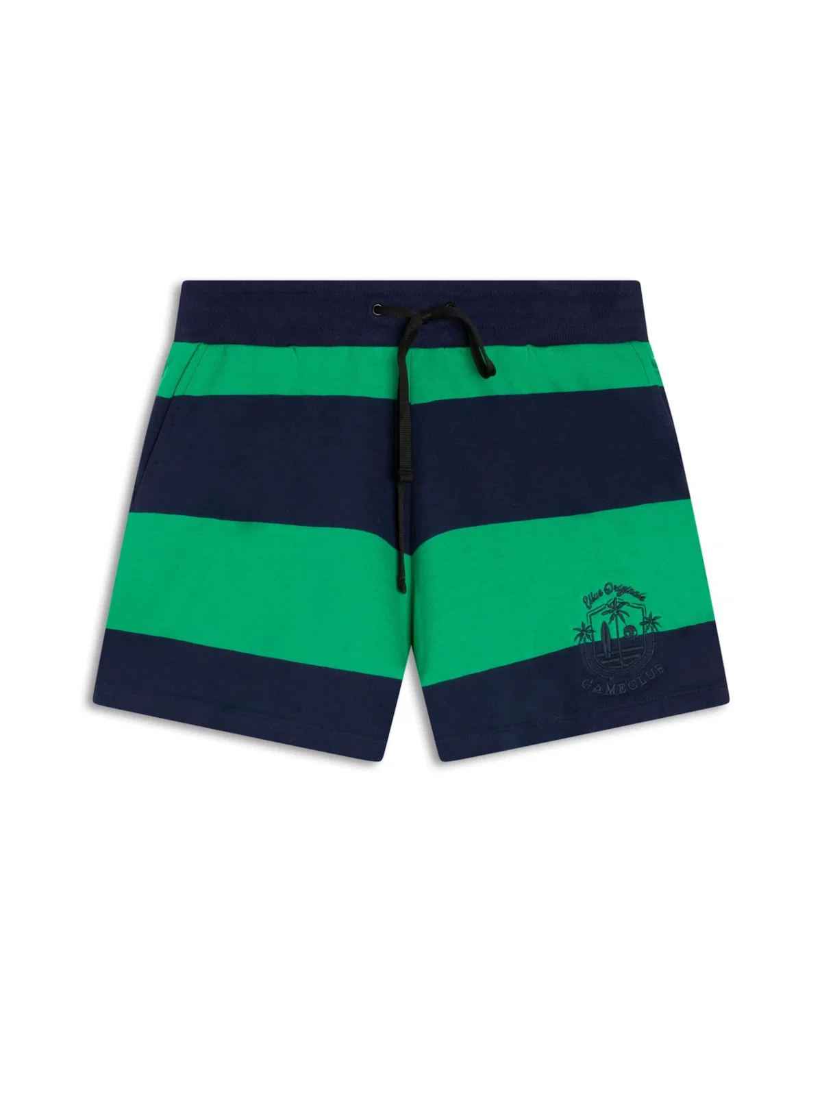 Short Moletinho Striped Honollu Dark Navy