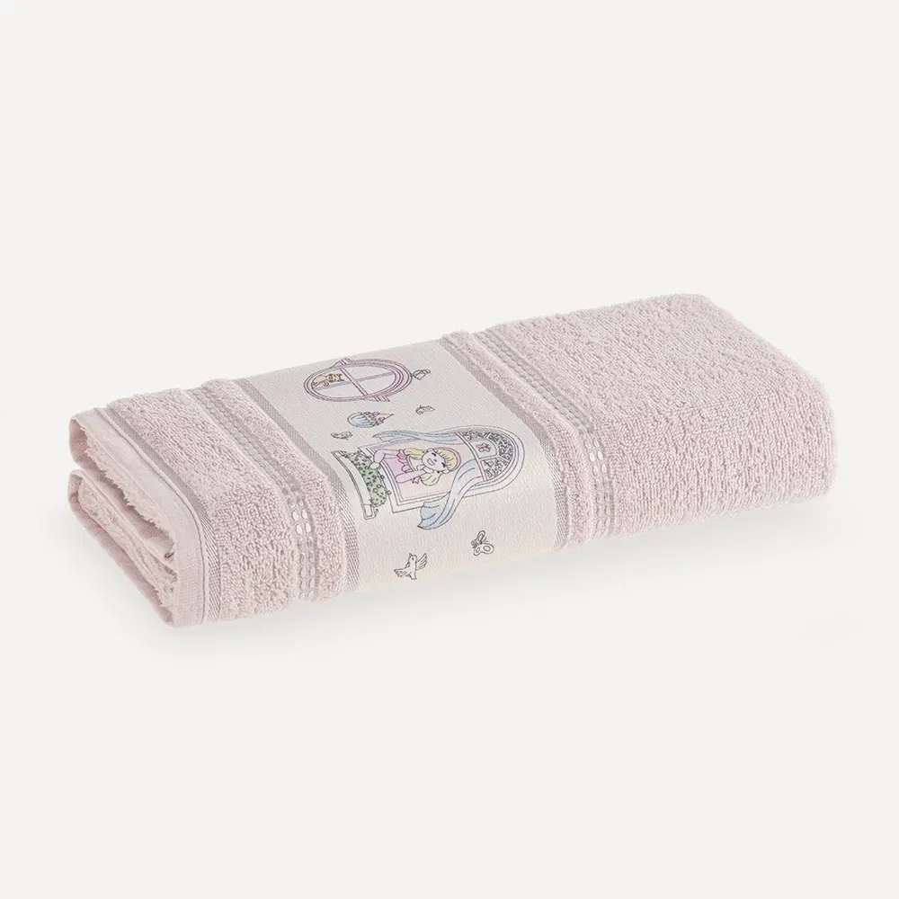 Toalha de Banho Infantil Flory Lilás