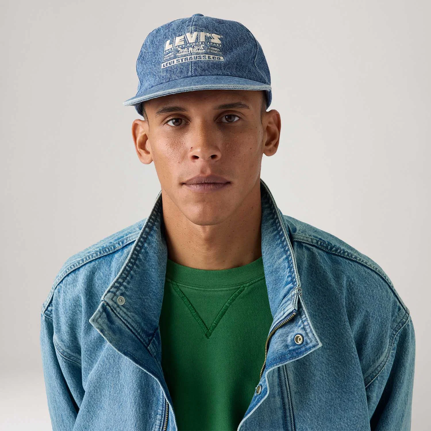 Boné Levi's® Graphic Lavagem Média - U USA | U BR — imagem 1