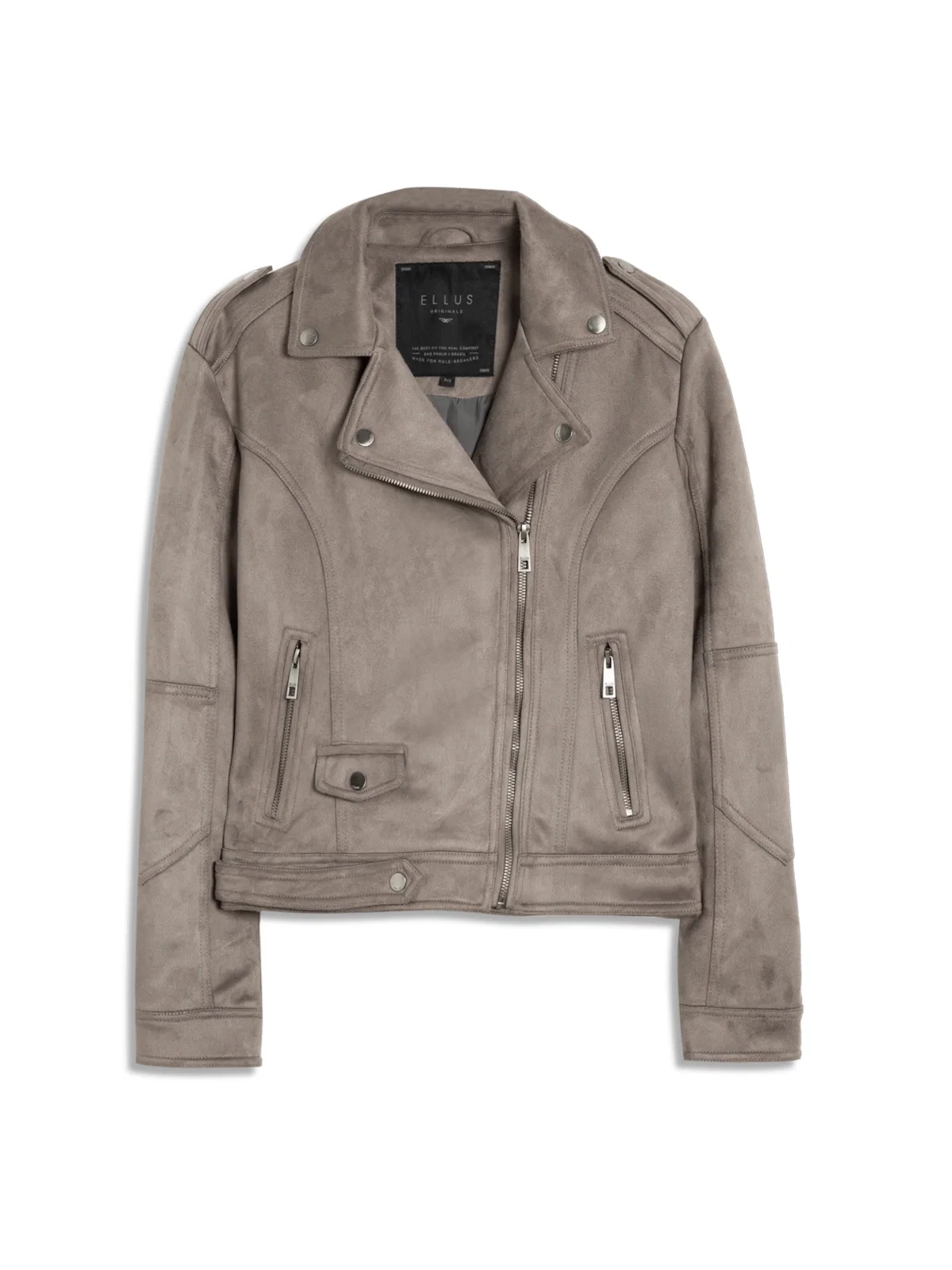 Jaqueta Suede Perfect Ellus Mouse