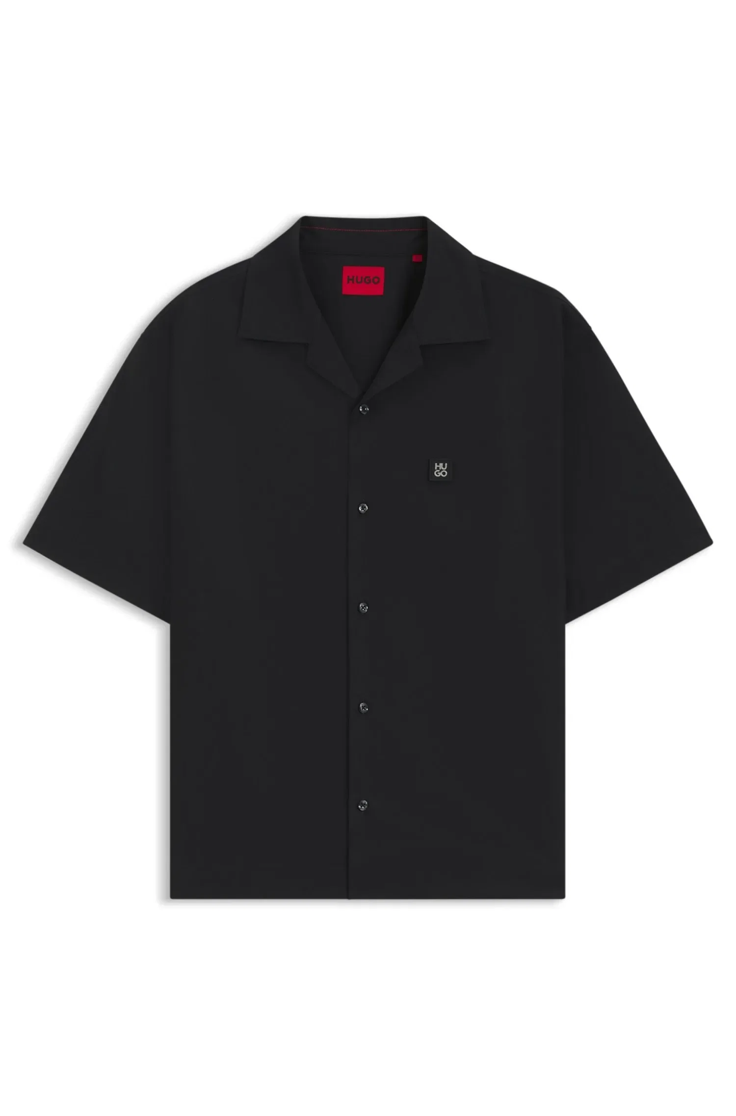 Camisa Oversized Fit Em Algodão Com Toque De Papel