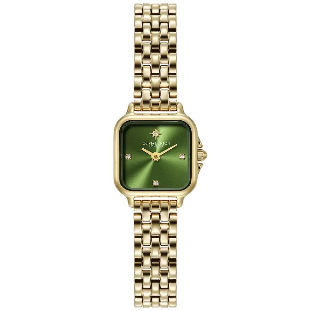 Relógio Olivia Burton Mini Grosvenor Feminino em Aço Dourado 24000364 — imagem 1