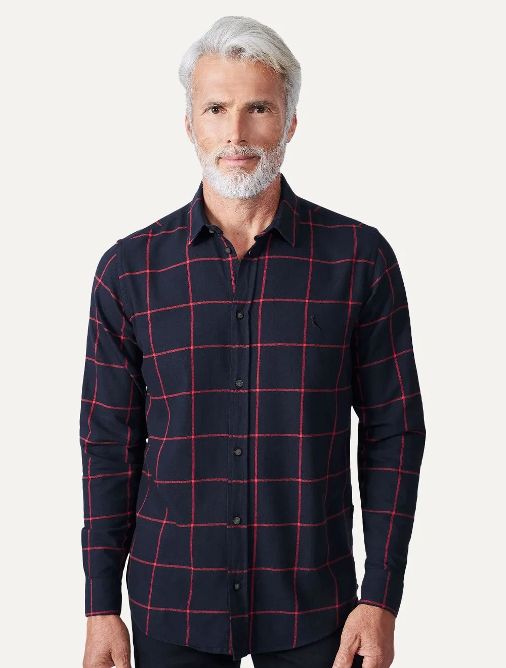 Camisa Reserva Masculina Flanela Xadrez Speed Preta / Vermelha
