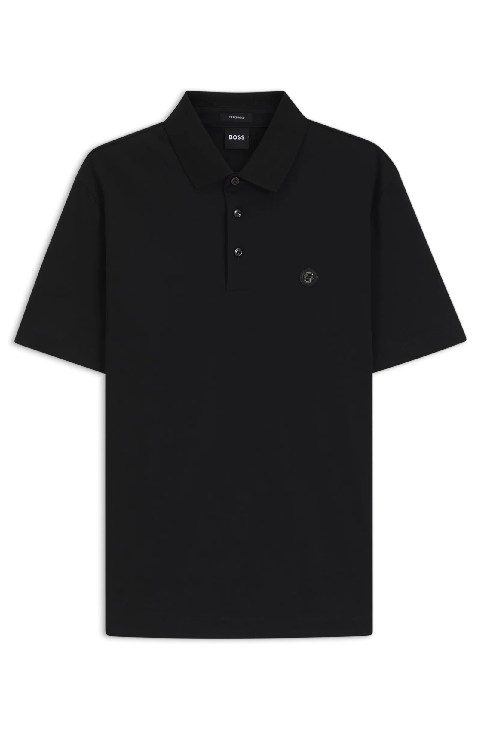 Polo De Algodão Mercerizado Com Monograma — imagem 1