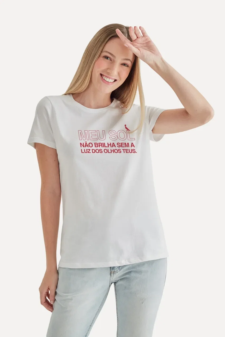 Camiseta Feminina Zeca Olhos Teus — imagem 1
