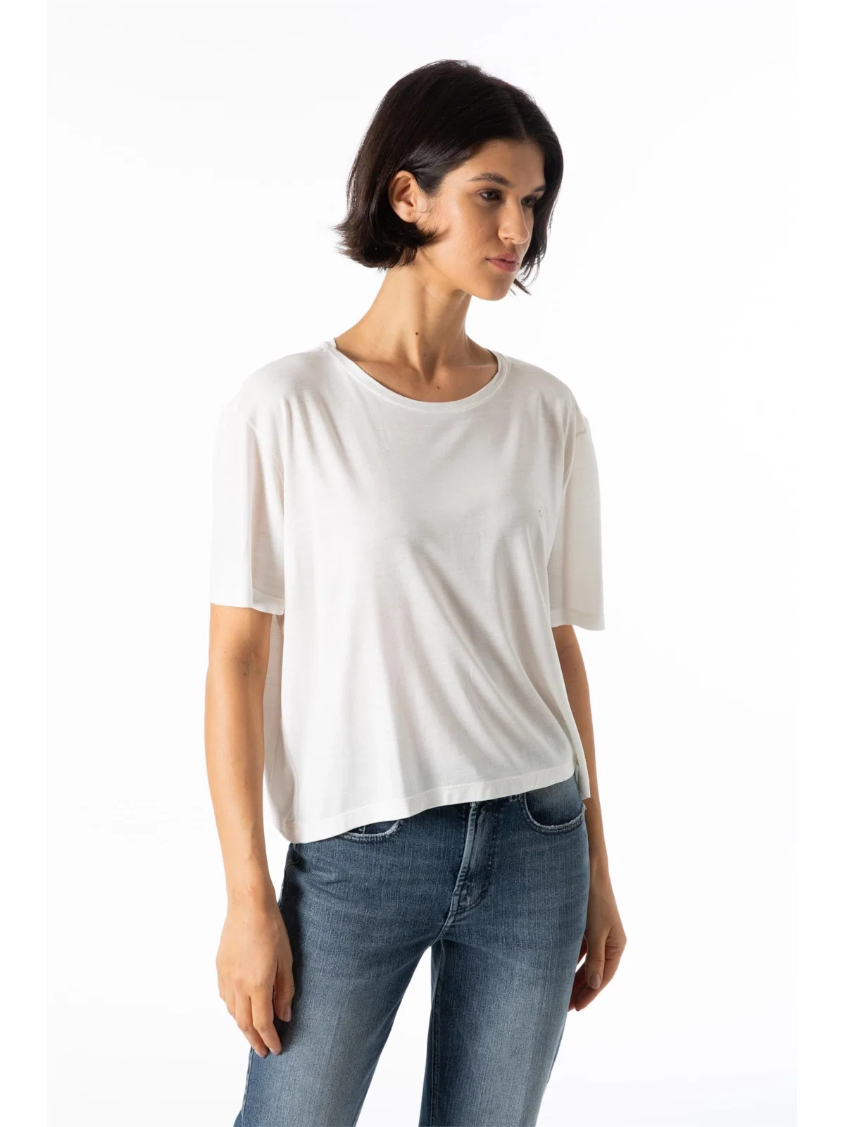 Blusa Ellus Glitter Off White