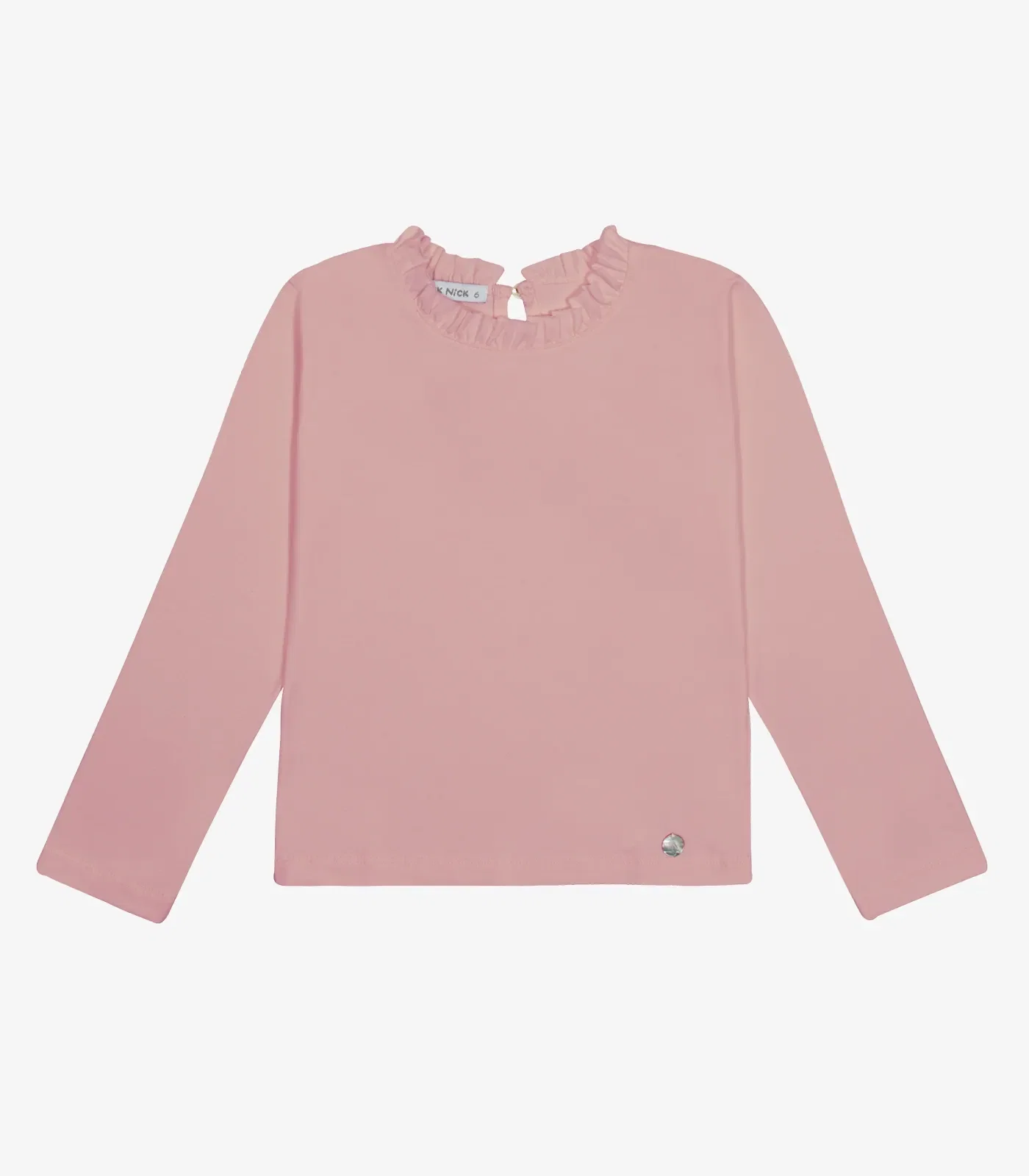 Blusa Manga Longa Feminina Trick Nick Rosa
