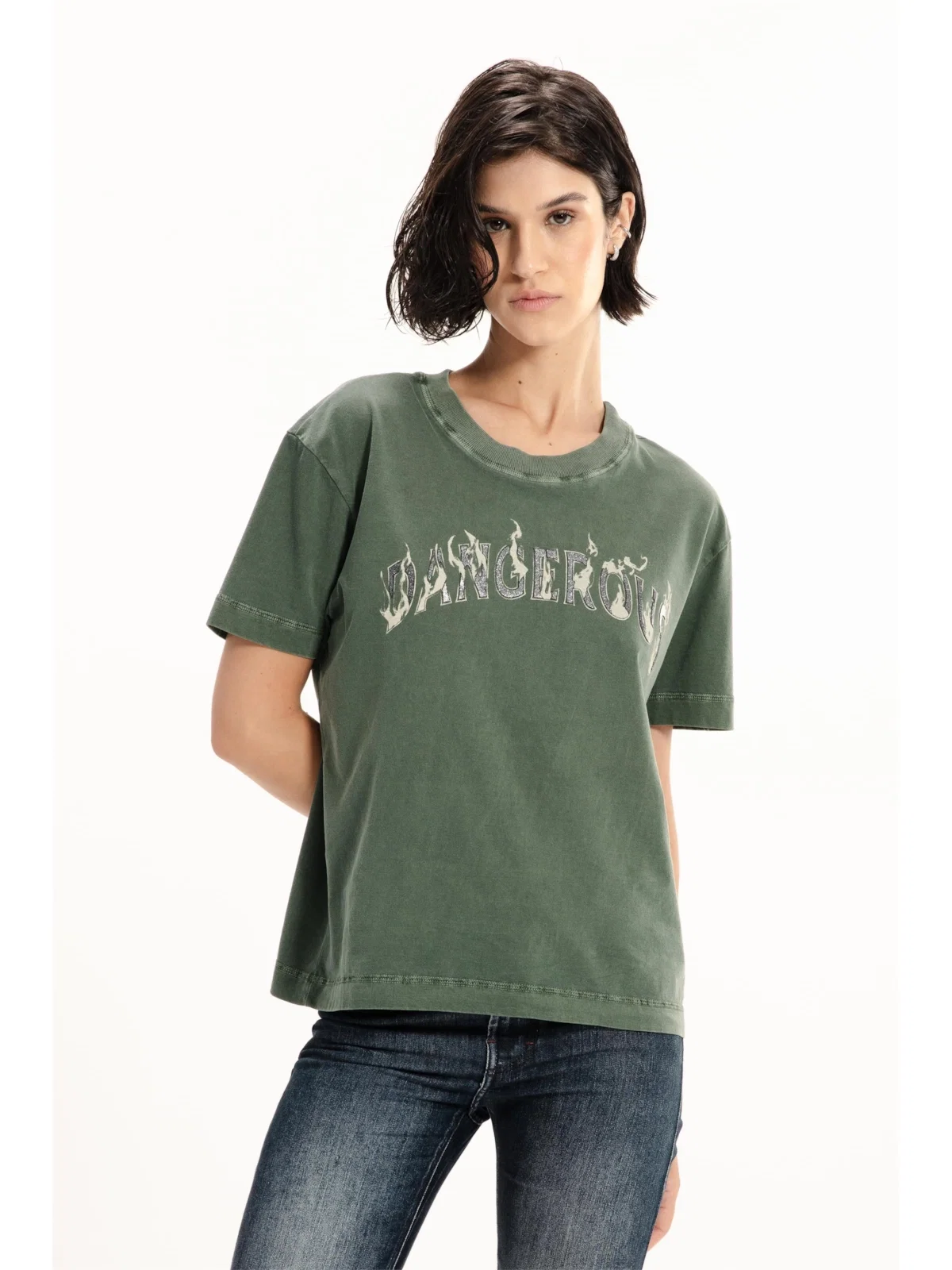 Ellus Boxy Dangerous Verde Militar
