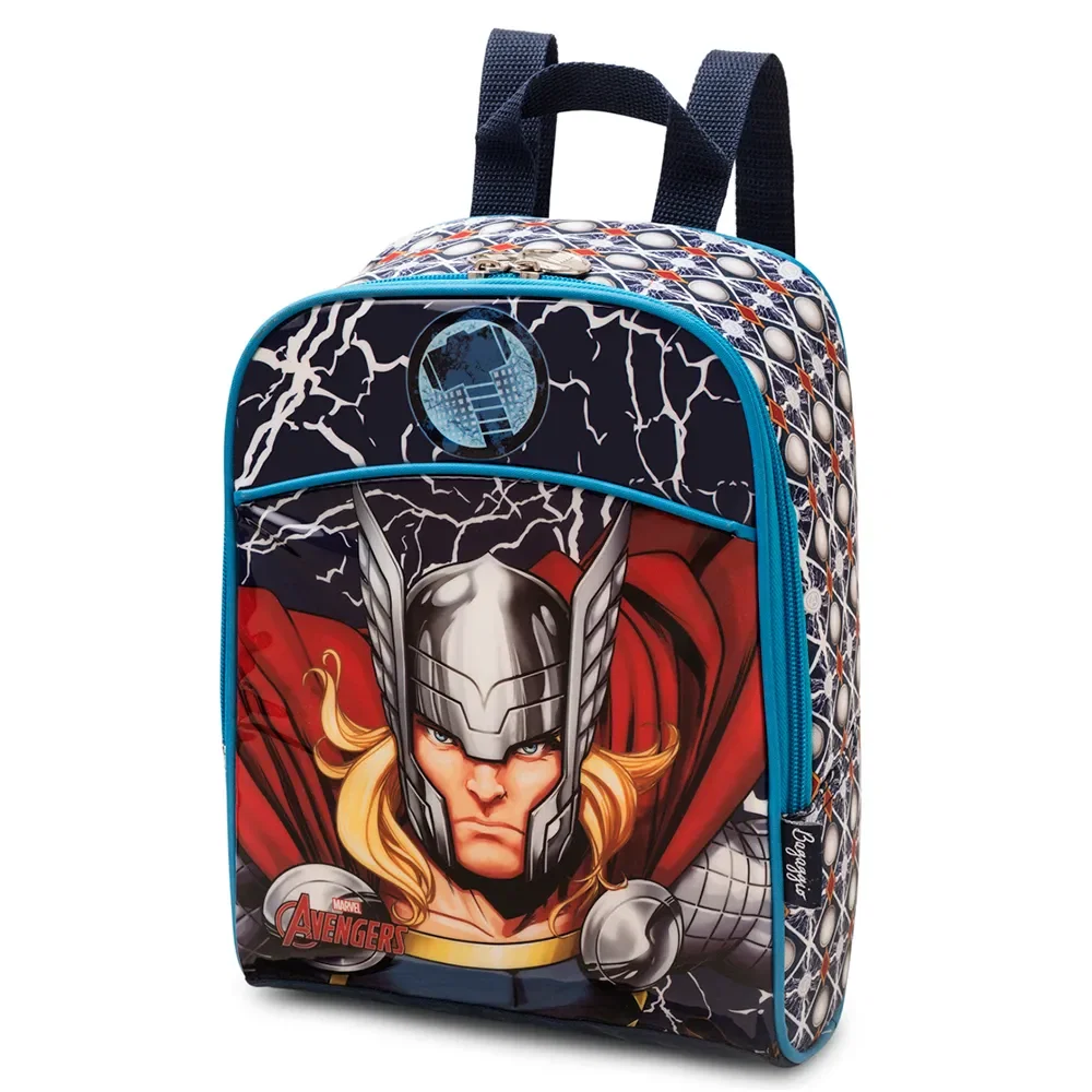 Lancheira Escolar Masculina Térmica Thor Azul