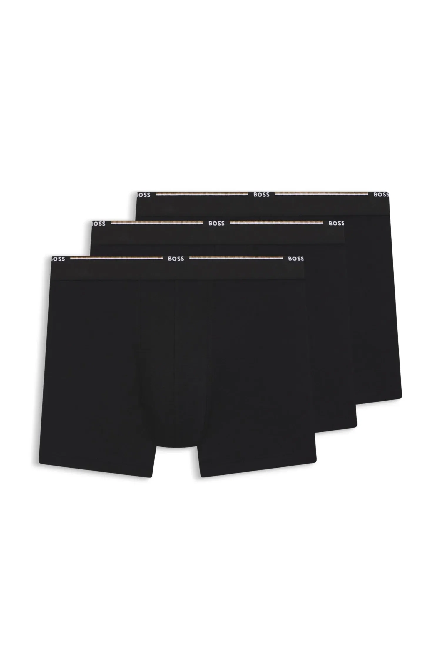 Pack De Três Cuecas Em Mistura De Bambu