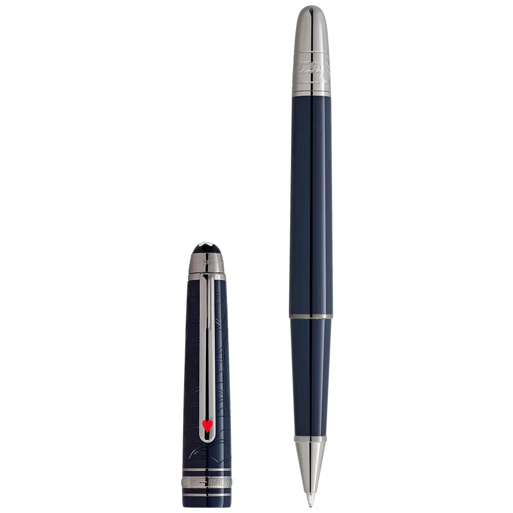 Caneta Rollerball Montblanc Meisterstuck Azul 132880 — imagem 1