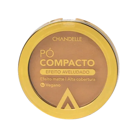 Pó Compacto Chandelle Matte Canela Quente