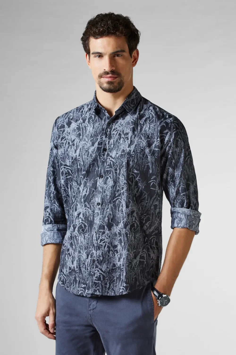 Camisa Double Face Papel Moeda