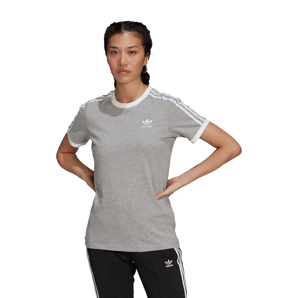 Camiseta Adidas 3-Stripes Feminina — imagem 1