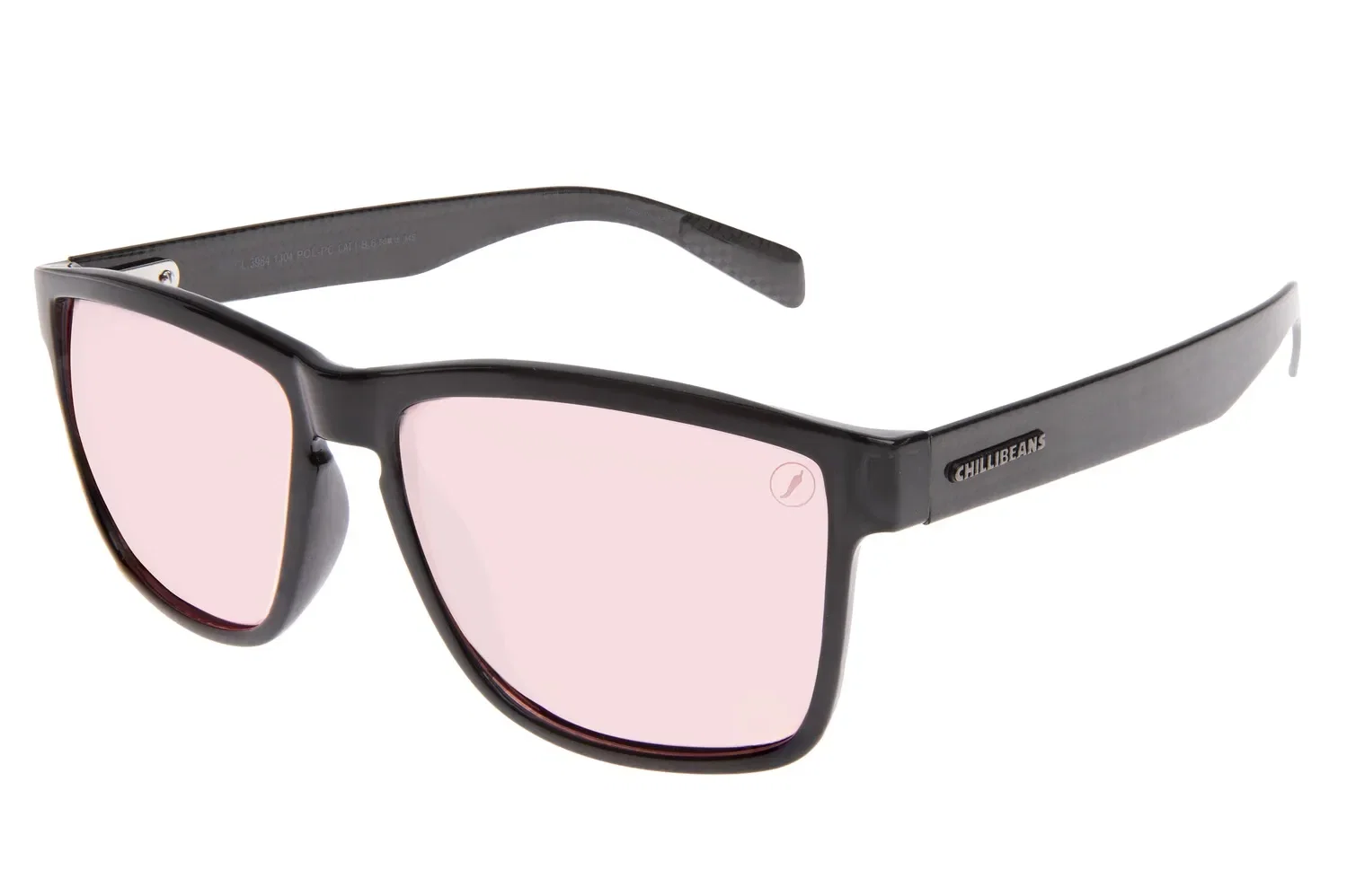 Óculos de Sol Masculino Chilli Beans Clássicos Polarizado Rosa — imagem 1