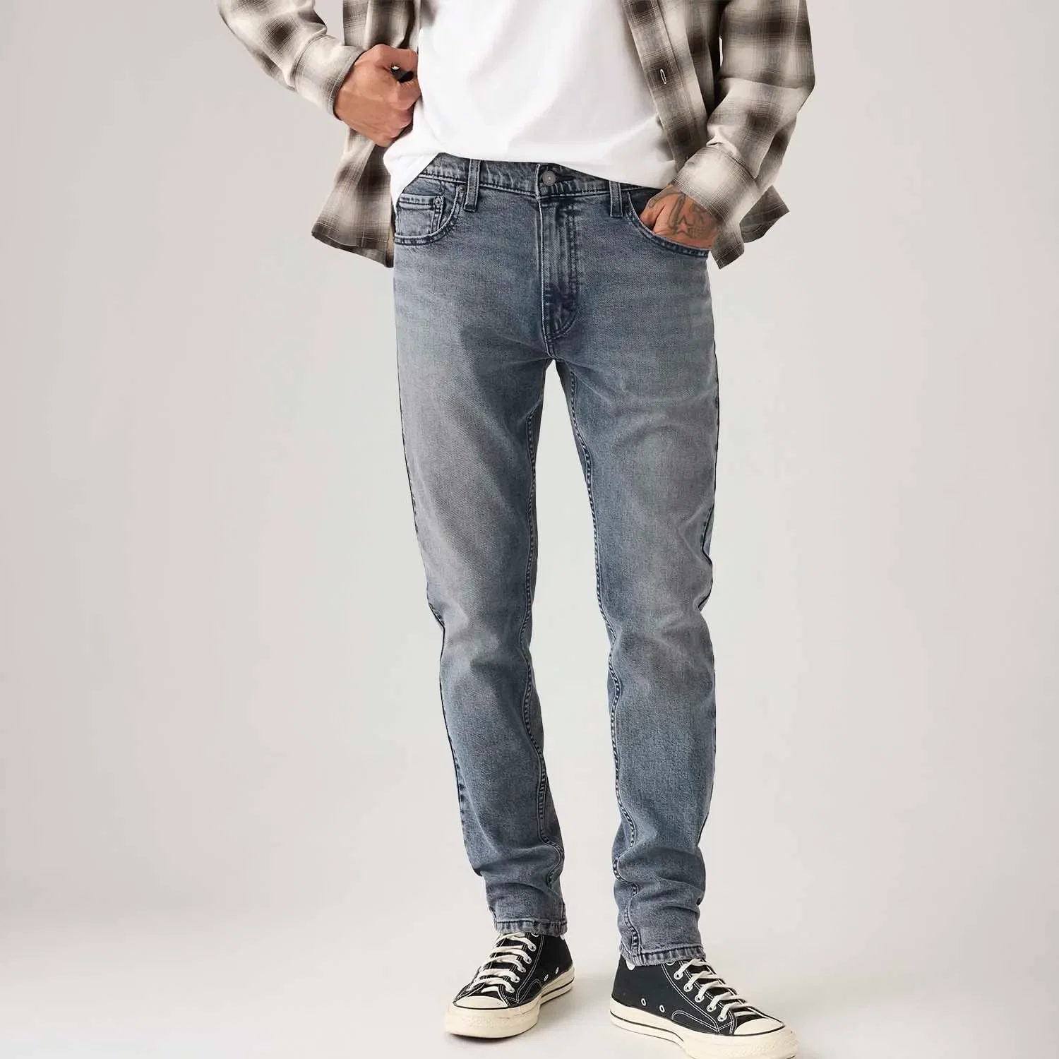 Calça Jeans Levi's® 512® Slim Taper Lavagem Média — imagem 1