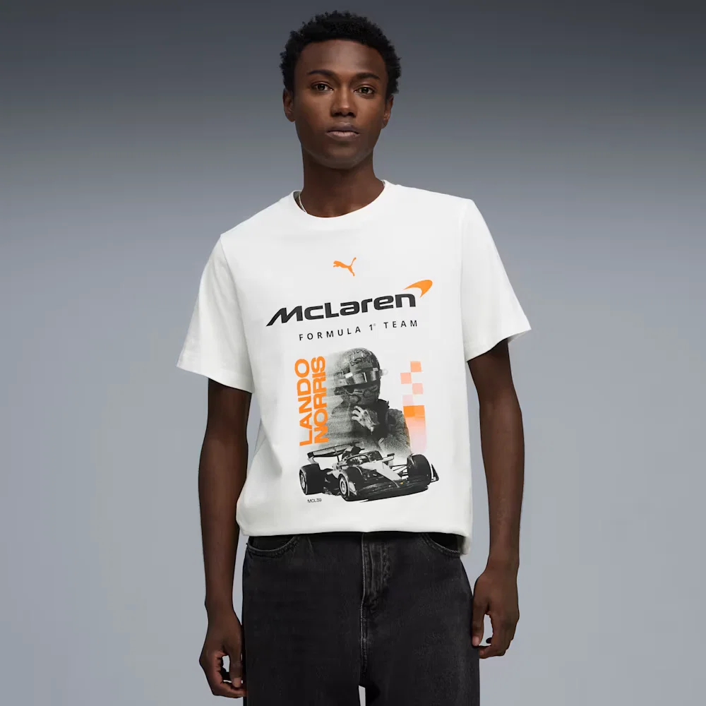 Camiseta Mclaren Racing Norris Masculina — imagem 1