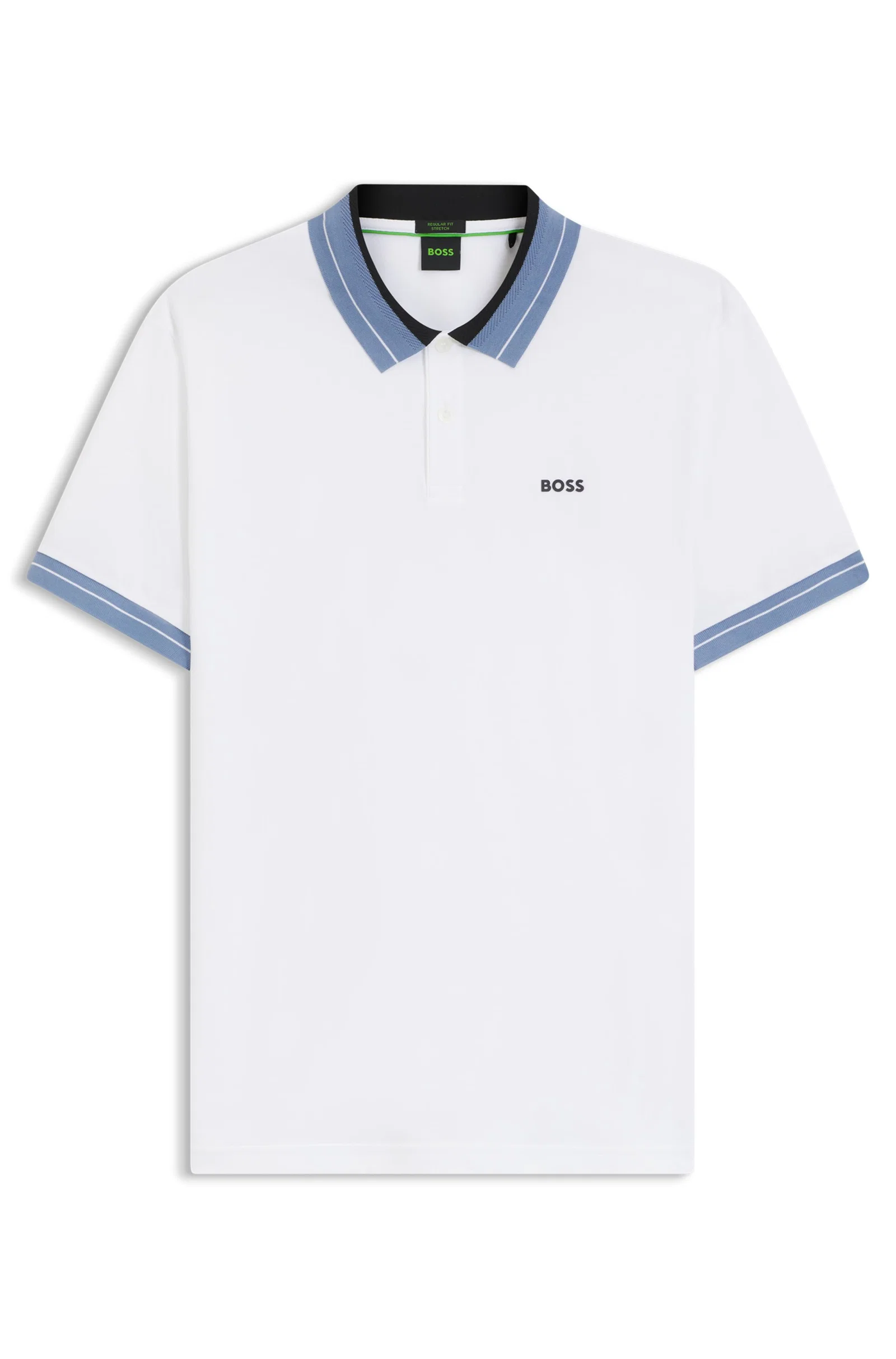 Polo Em Algodão Elástico
