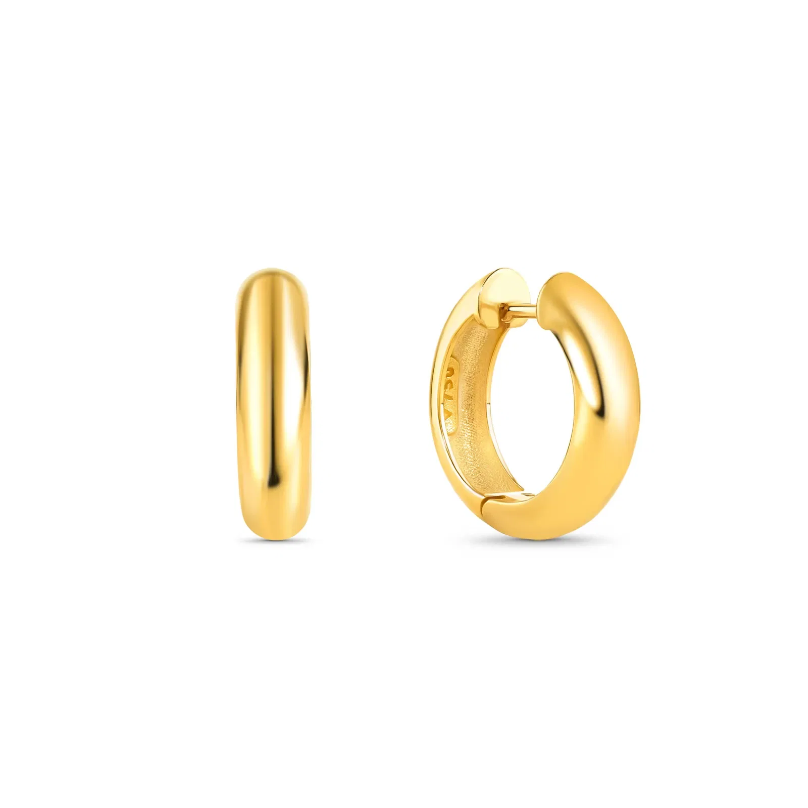 Argola Lumiere em Ouro Amarelo 18k, 20 mm — imagem 1