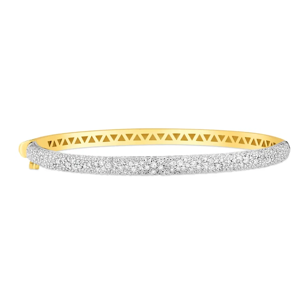 Pulseira Allure em Ouro Amarelo 18k com Diamantes — imagem 1