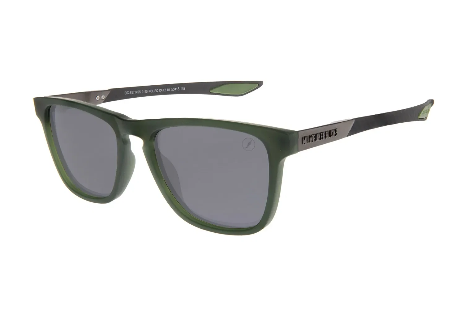 Óculos de Sol Masculino NBA Milwaukee Bucks New Sport Verde — imagem 1
