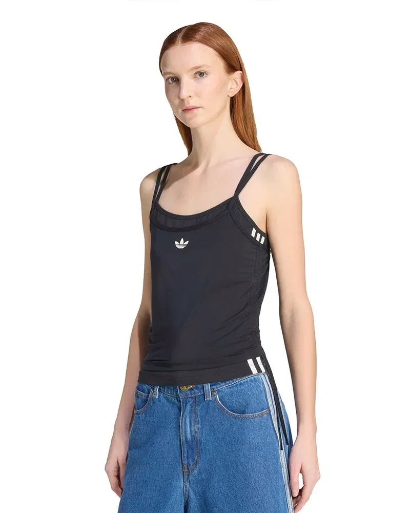 Regata Adidas Camada Dupla Feminina — imagem 1