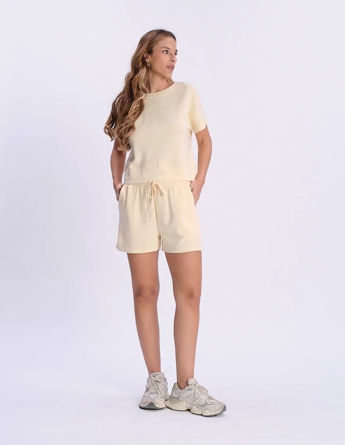 Short Malha - Amarelo — imagem 1