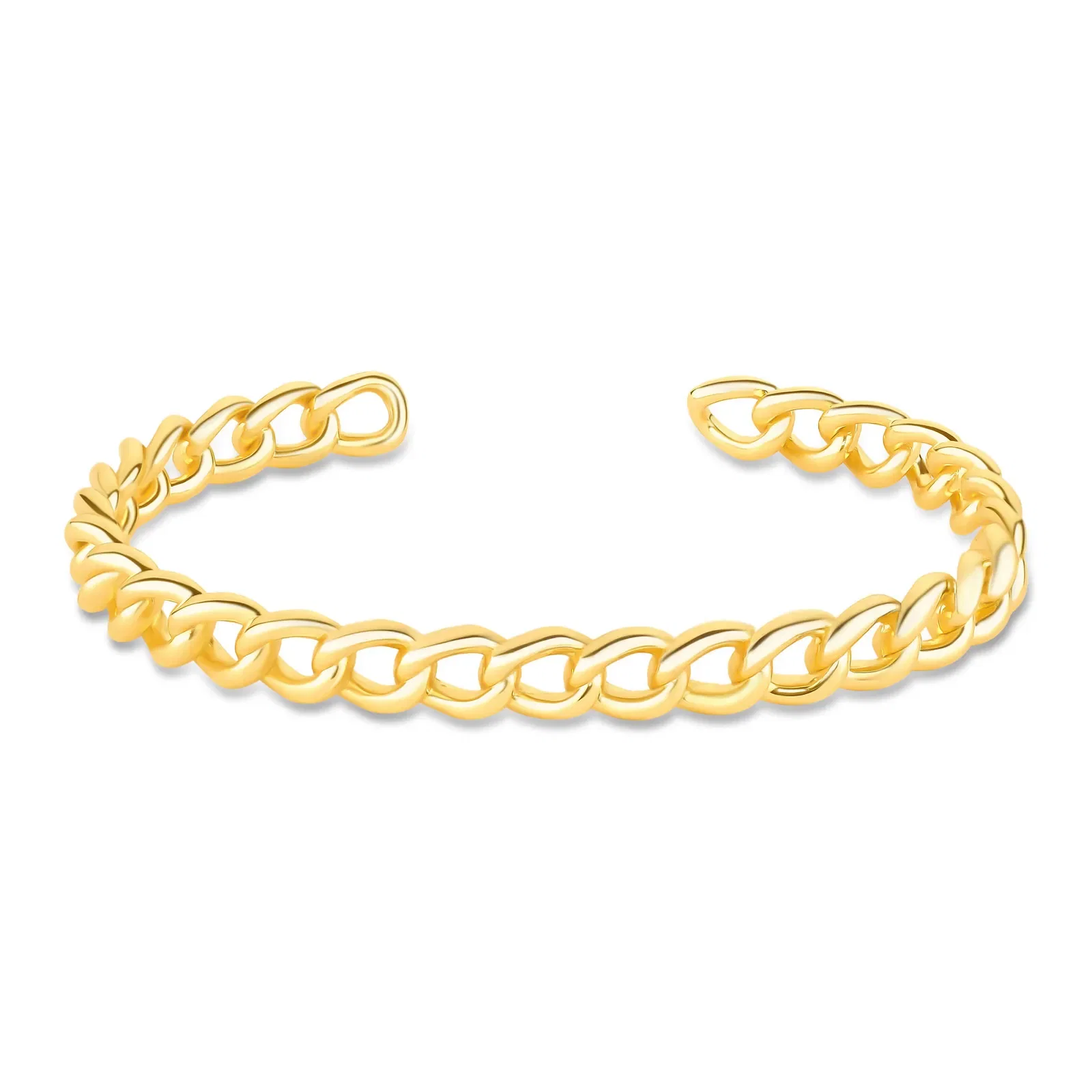 Bracelete Life em Prata 925 com Banho de Ouro Amarelo 18k I — imagem 1
