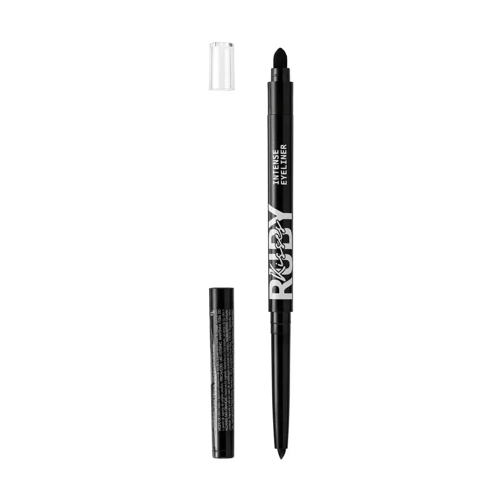 Lápis de Olhos Retrátil Ruby Kisses Black