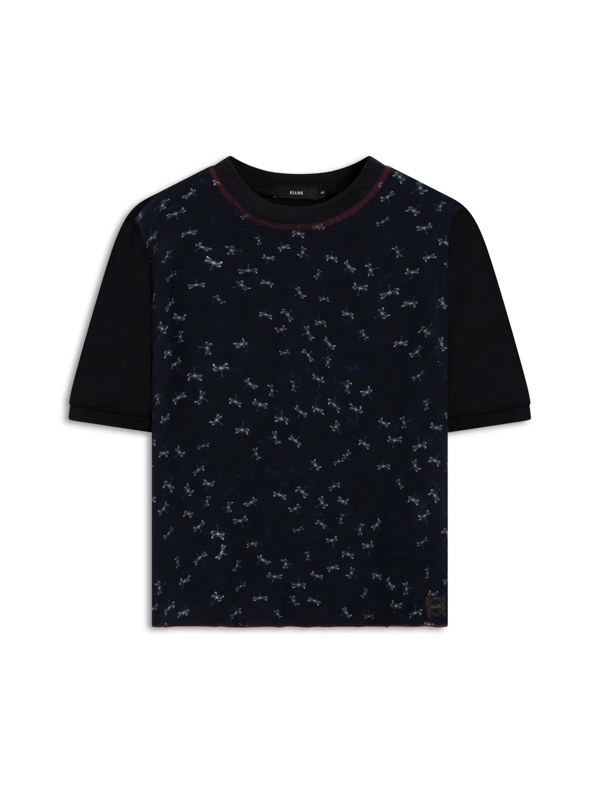 Cdc Libelula Rib Neck Bufante Estampado