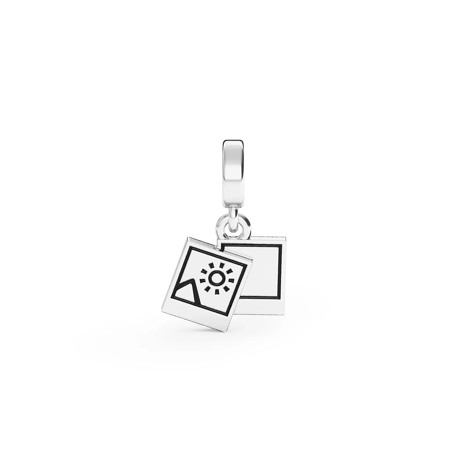 Pingente Life Viagem Polaroid em Prata 925 — imagem 1
