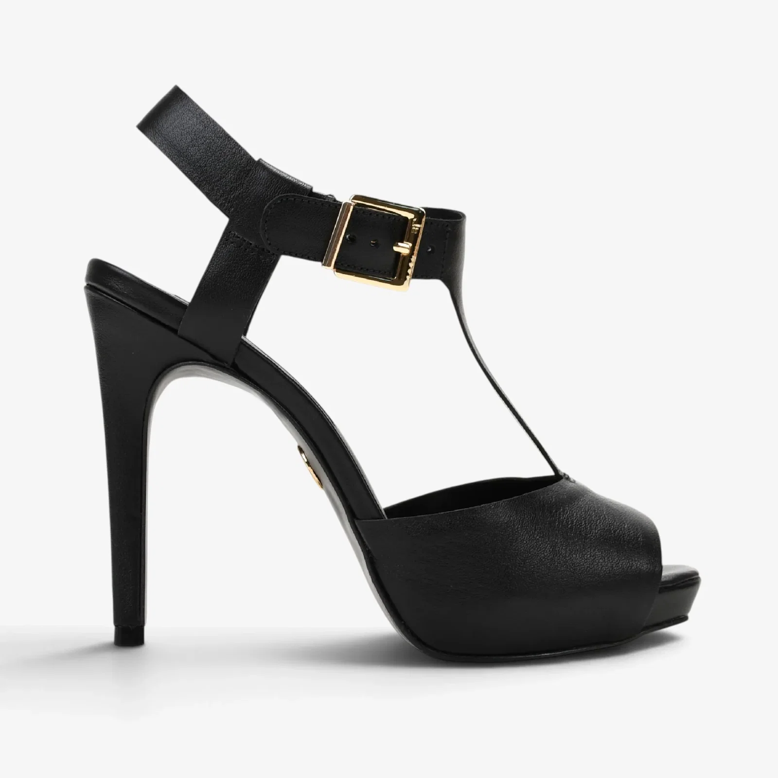 Sandália Preto Couro