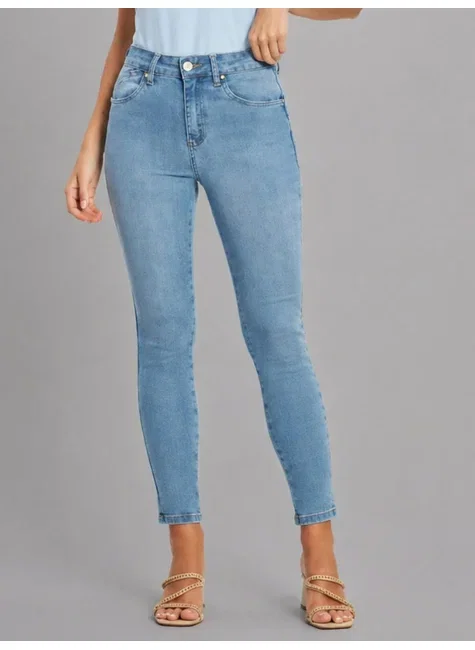 Calça Feminina Skinny Cigarrete Push Up