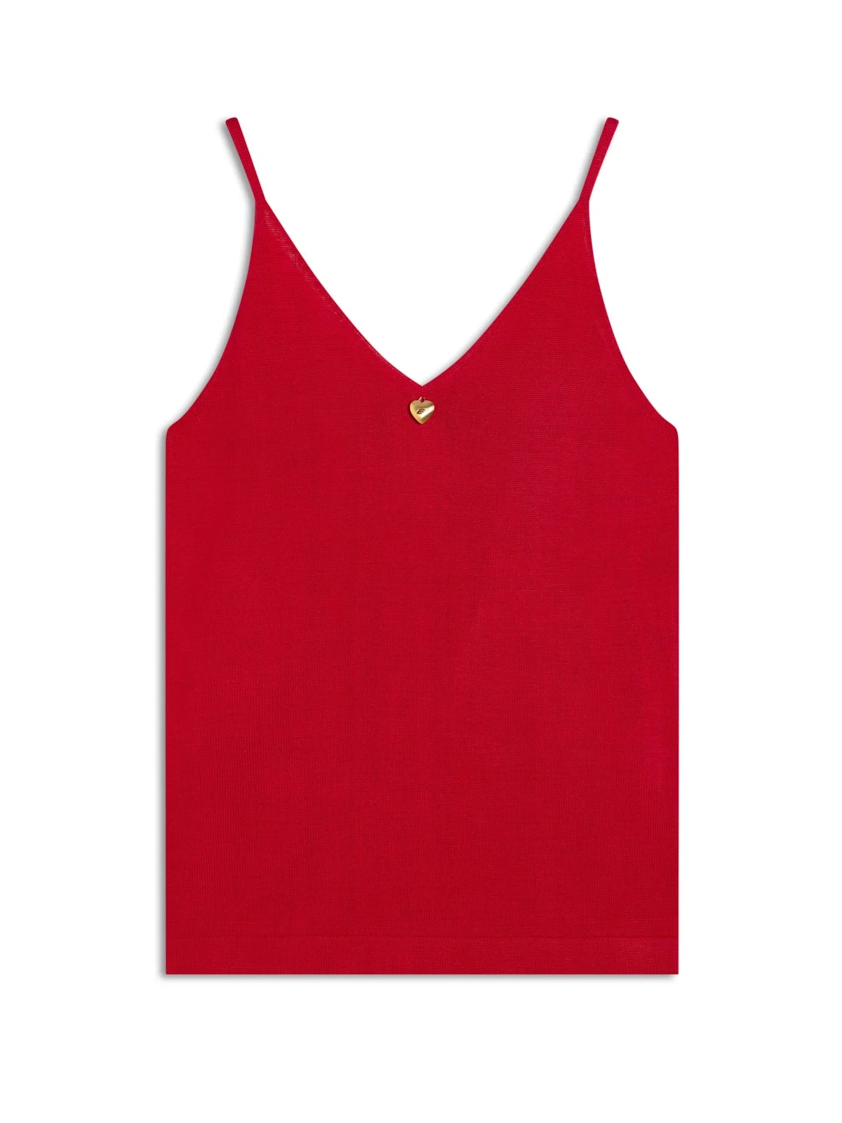 Blusa Jersey Hearts Knit Vermelho Vivo