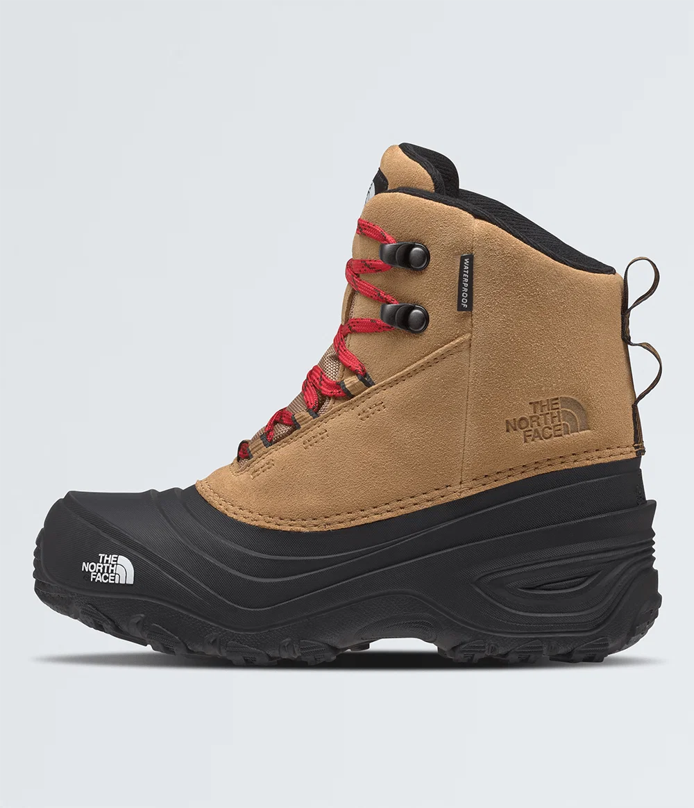 Bota Infantil Youth Chilkat V Lace Wp Almond Butter / TNF Black