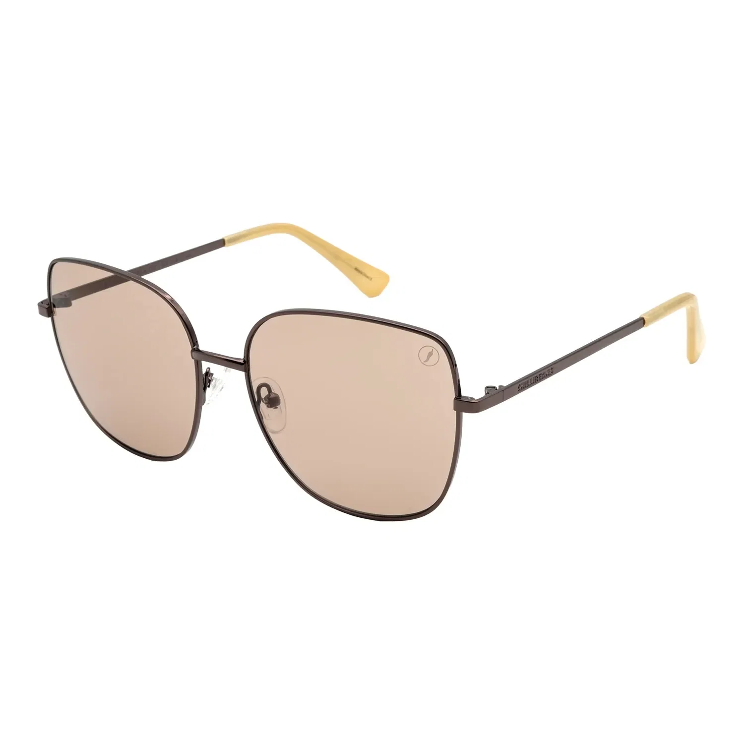 Óculos de Sol Masculino Chilli Beans Quadrado Rosé — imagem 1