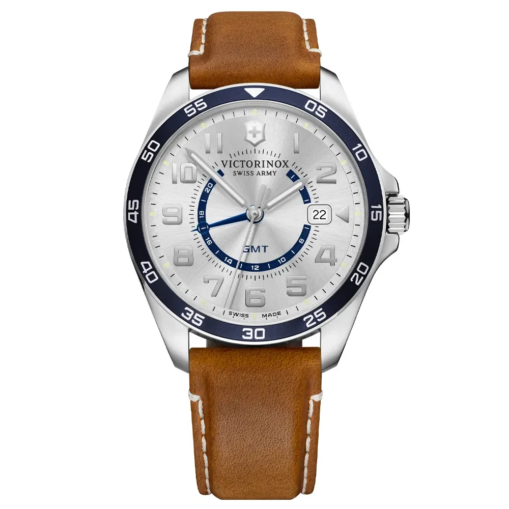 Relógio Victorinox Fieldforce Unissex Couro Marrom 241931 — imagem 1