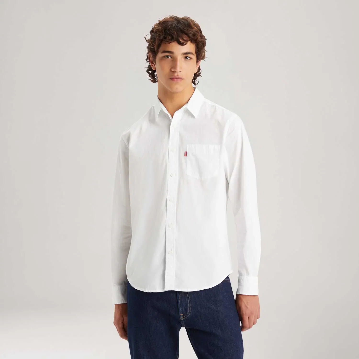 Camisa Levi's® Classic Standard Branca Manga Longa — imagem 1