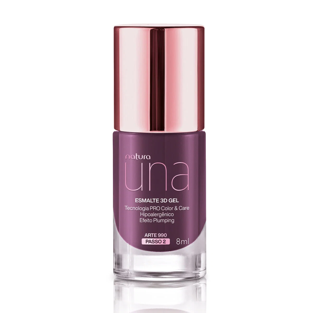 Esmalte 3D Gel Una Arte 990 8 ml