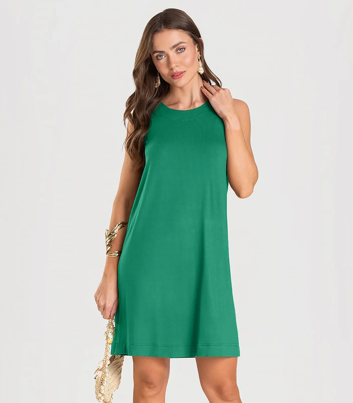 Vestido Feminino Curto Dianna Verde