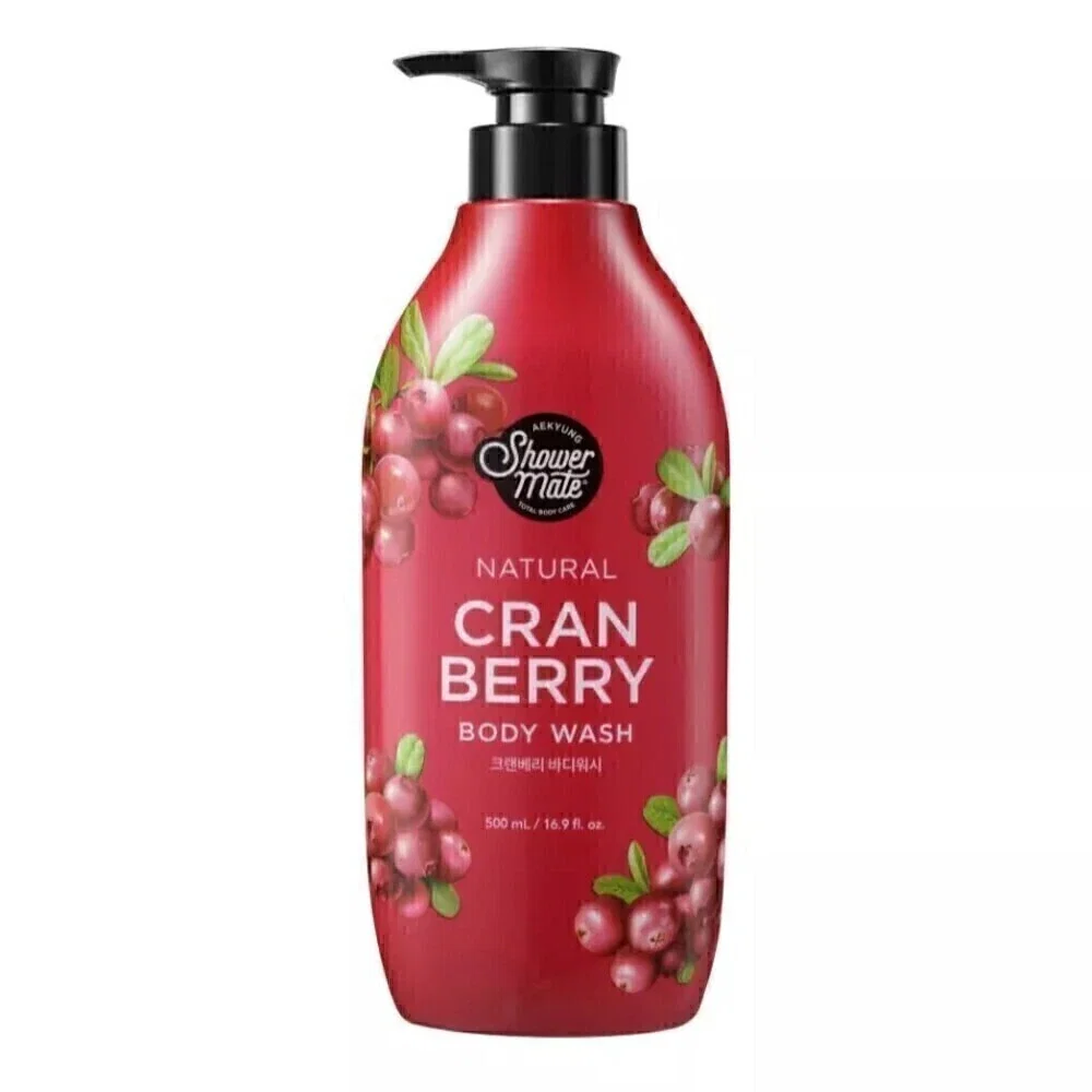 Sabonete Líquido Shower Mate Natural Cranberry 500ml