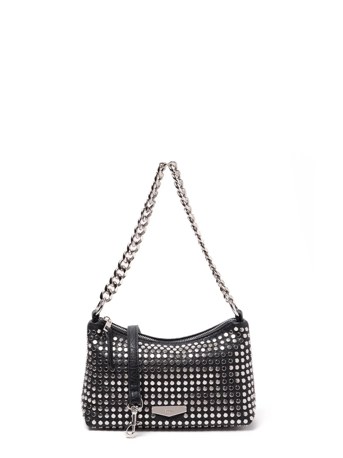 Bolsa Hobo Bag Hailey Ellus Preto